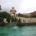 The highlight of the park is a fountain designed by Gaudi