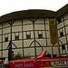 The round Shakespeare's Globe Theatre