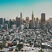 The view of Financial District