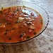 Traditional Romanian Sour Soup with vegetables