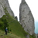 Trekking through Ceahlău Massif