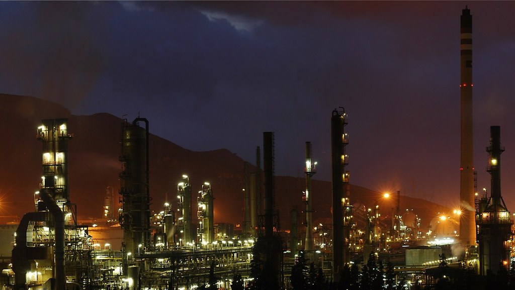 Escombreras de noche, un paisaje espectacular y bastante descono