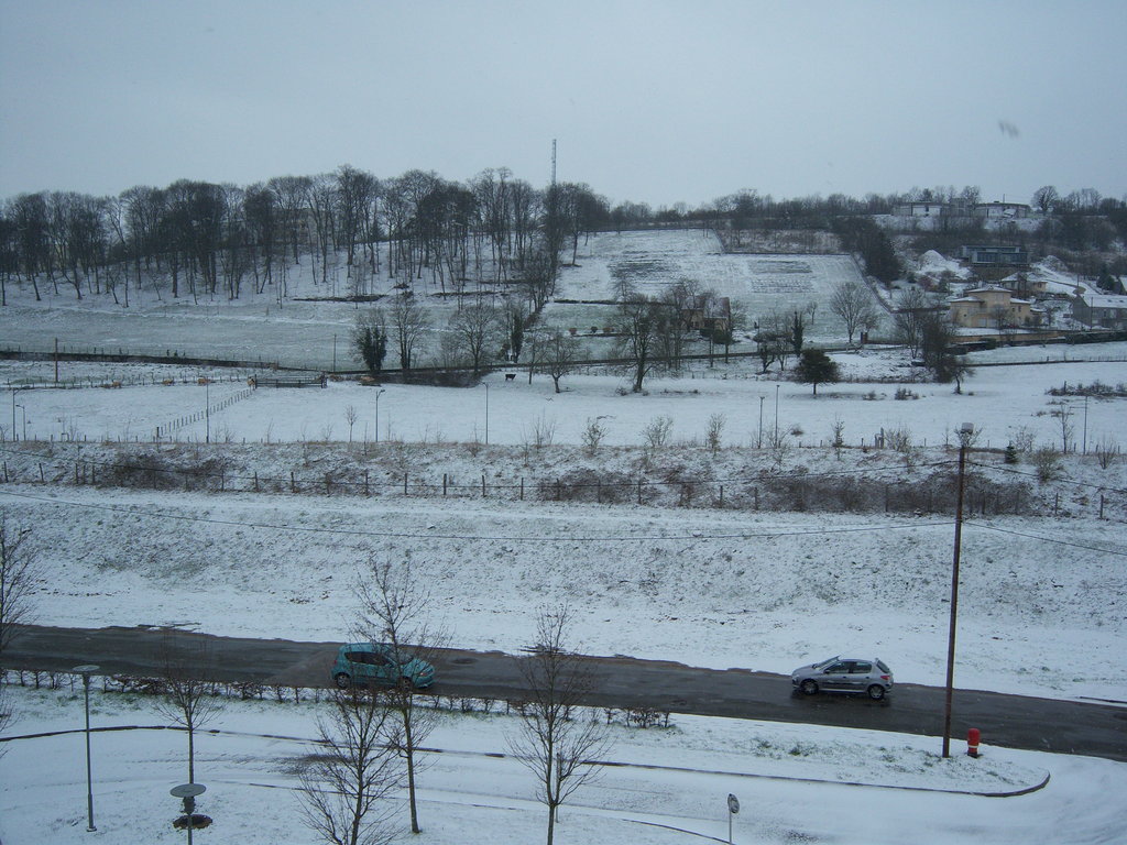 Vista desde la ventana de la habitación