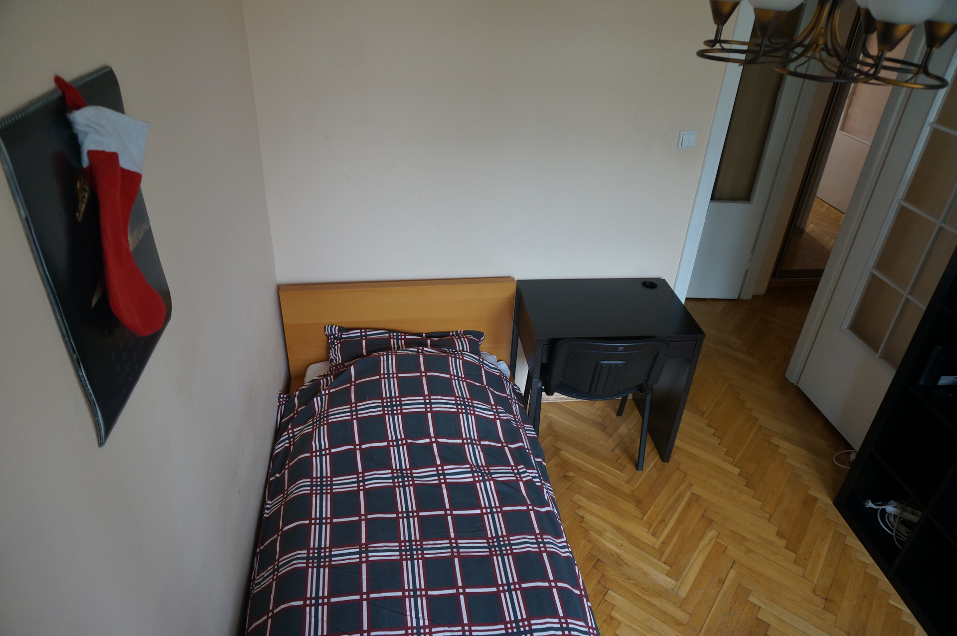 Comfy Room in 3 bedroom apartment Warsaw Center Rondo ONZ Room