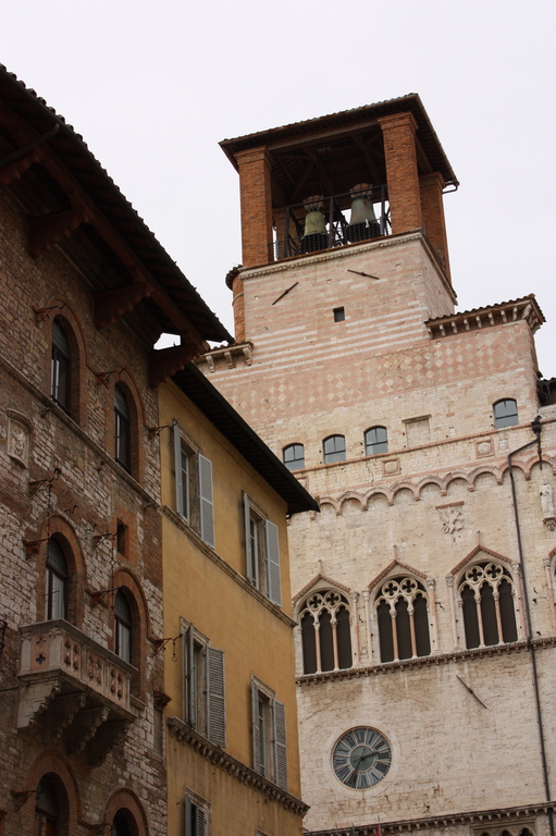 Perugia - Campanario del Palazzo dei Priori