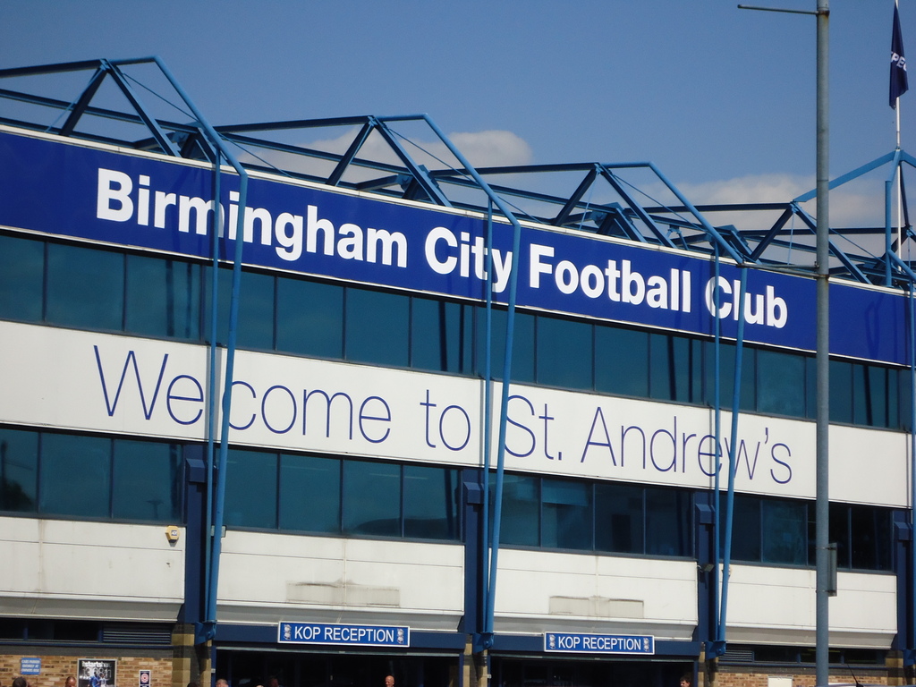 St. Andrew&#39;s - The Blues stadium