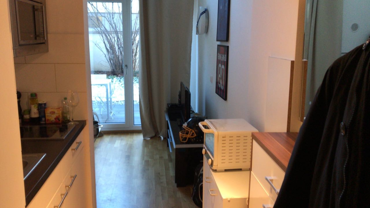 1,5 room/29sqm student apartment fully furbished in Munich/central area