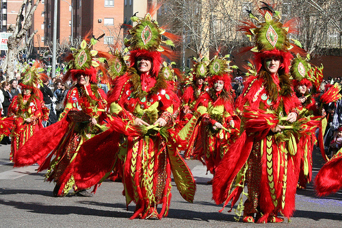 Desfile en Carnaval de Badajoz