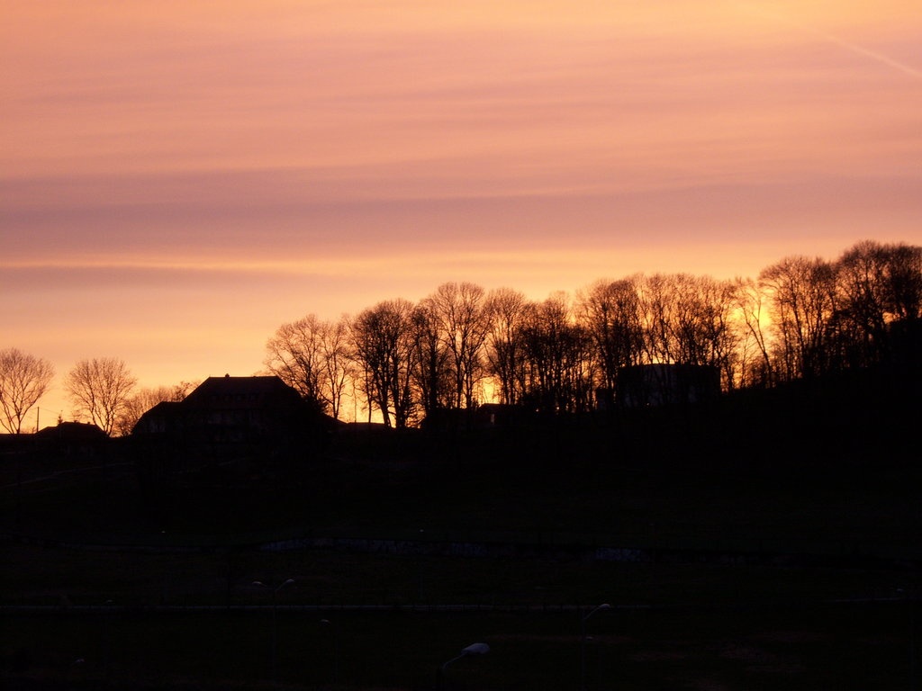 Atardecer desde la habitación