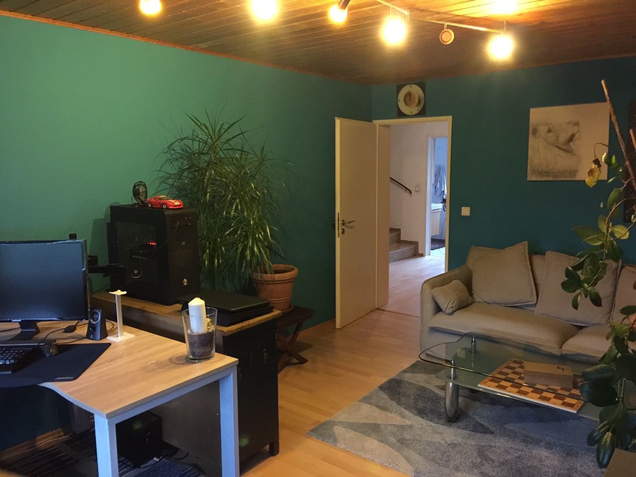 2 large rooms in Gröbenzell | University dorm Munich