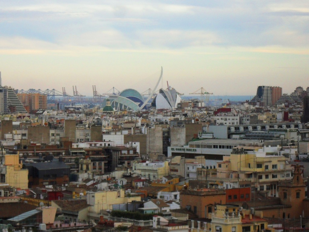 Vista desde la Torre del Micalet (Catedral de Valencia) 