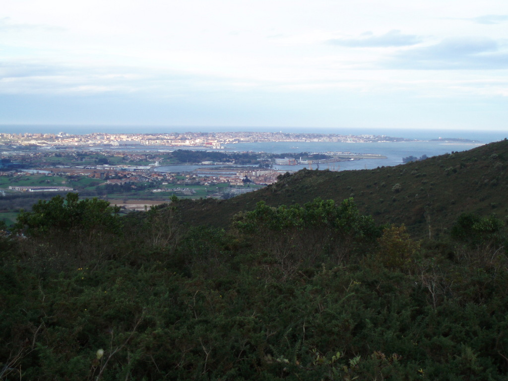Santander desde el parque natural de Cabárceno