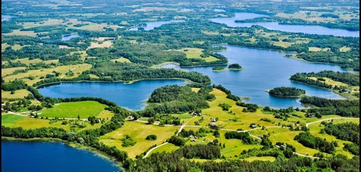 paysage de la lettonie