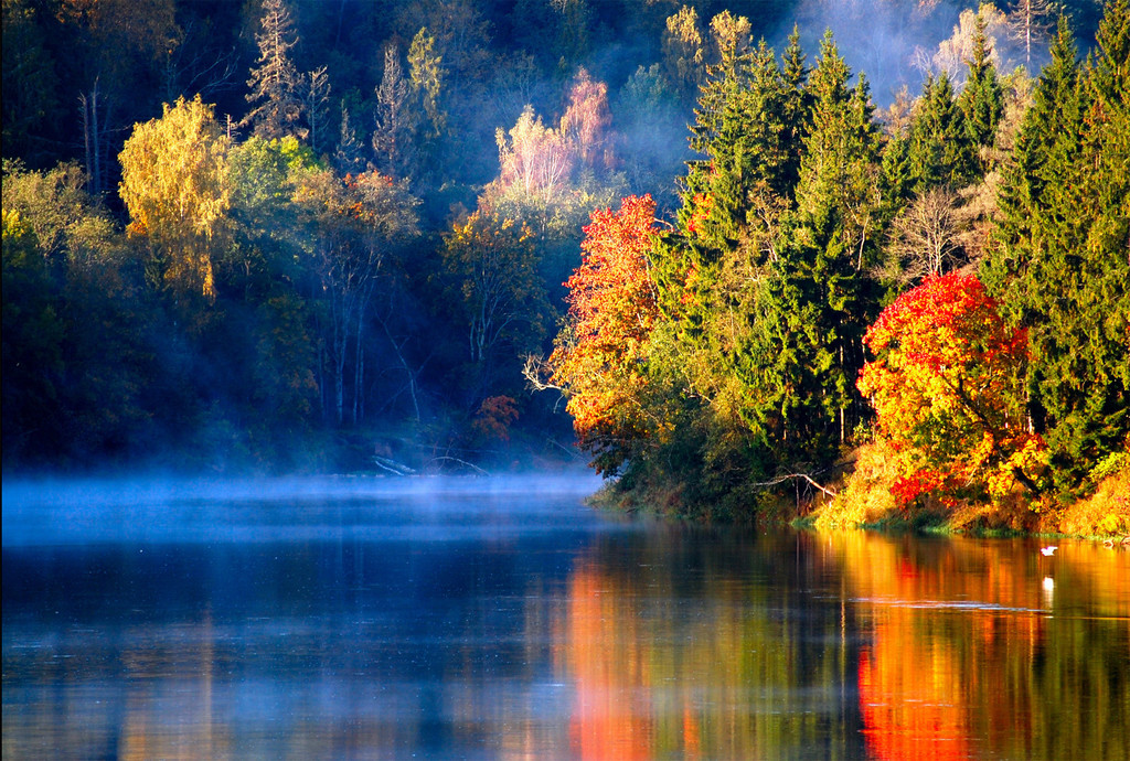 paysage de la lettonie