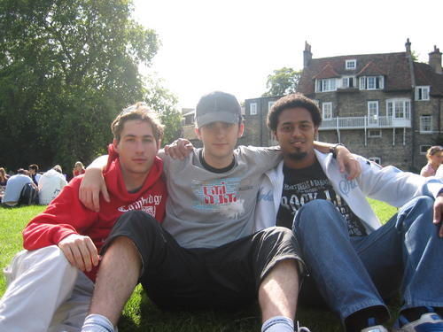 Fabrice, Me, Hussoin