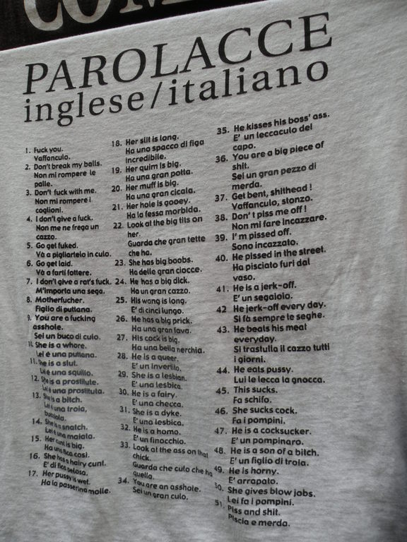 così parliamo in italiano tutti i spagnoli!