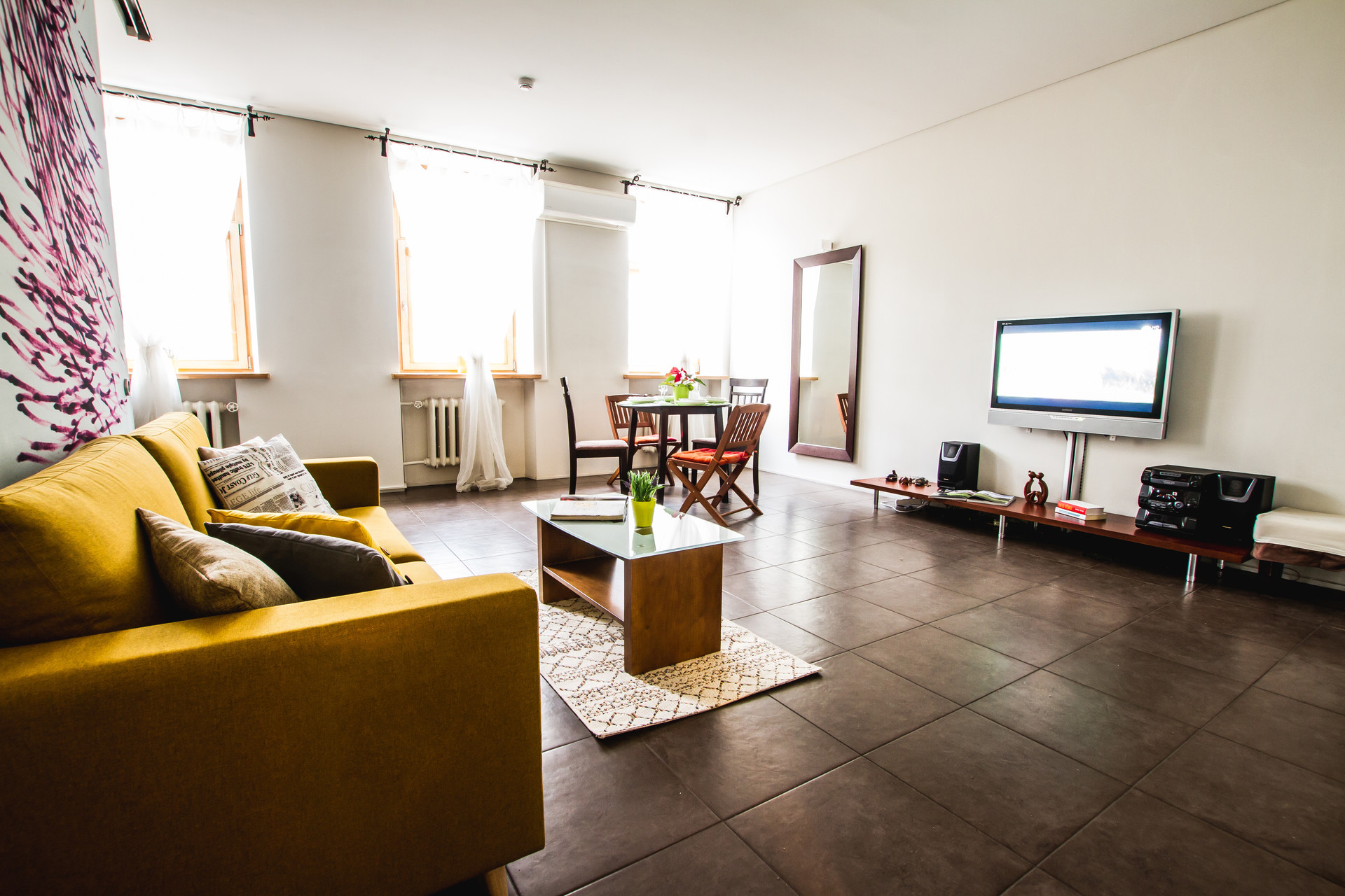 3 Room Central Kaunas Apartment Flat rent Kaunas