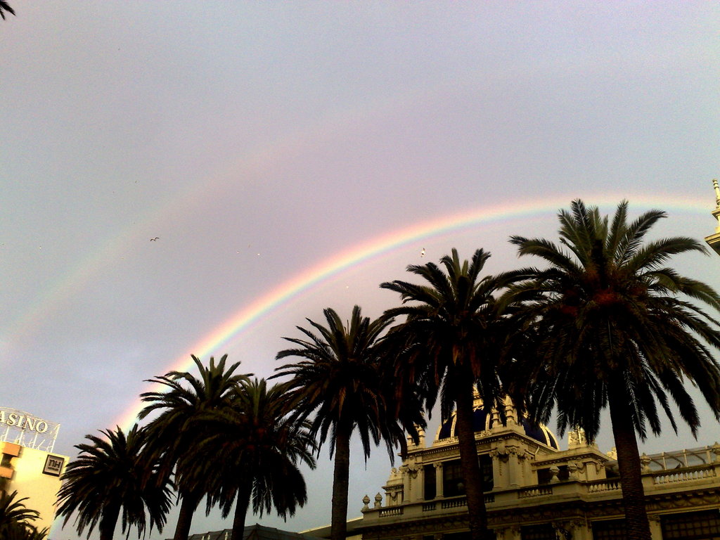Arcoiris jardines Méndez Núñez