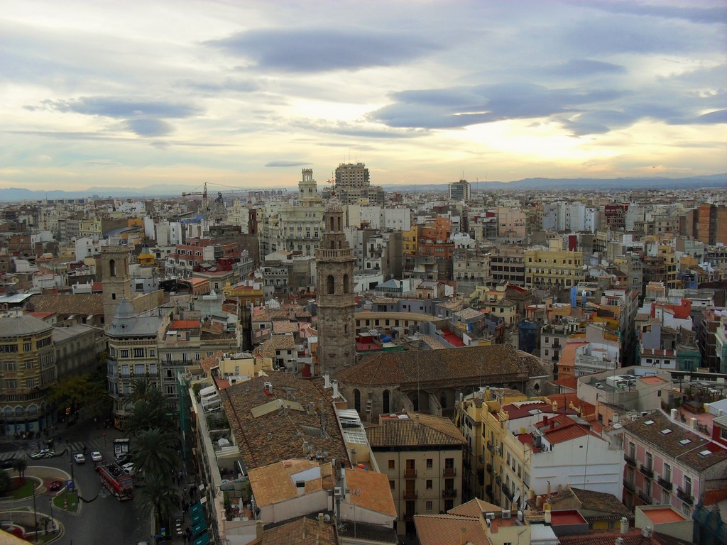 Vista desde la Torre del Micalet (Catedral de Valencia) 
