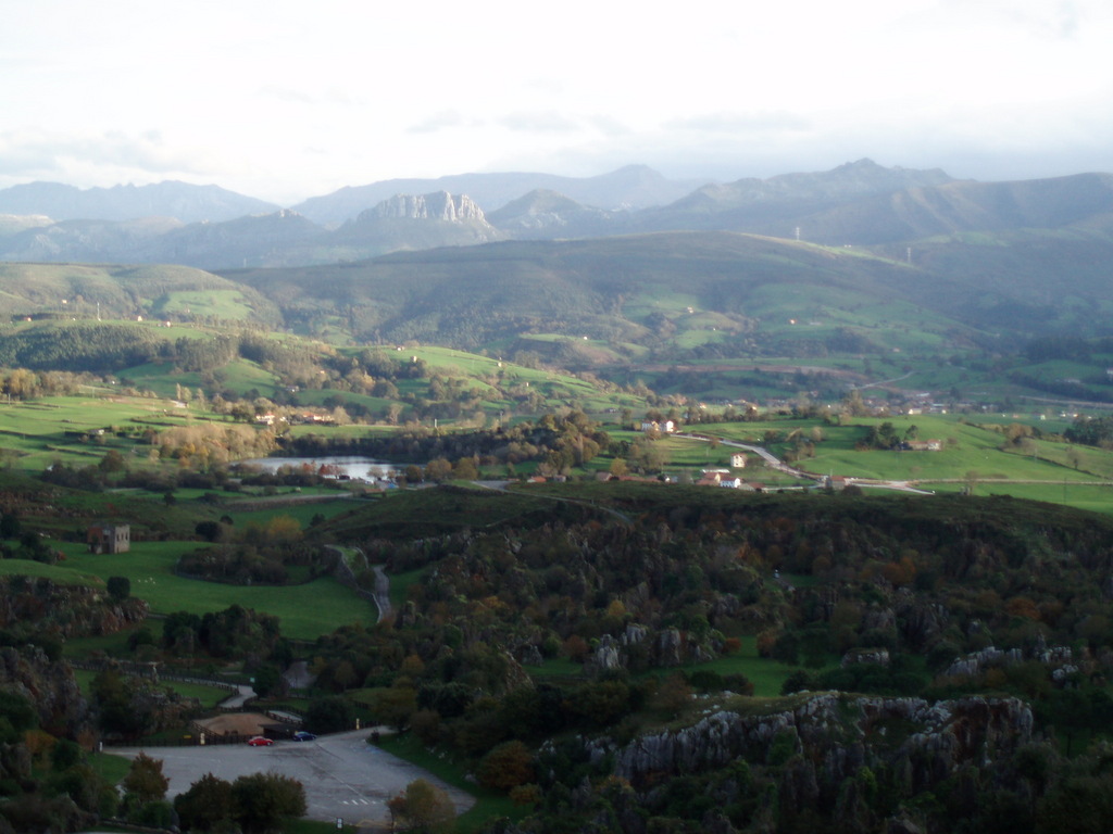Vistas desde el parque natural de Cabárceno
