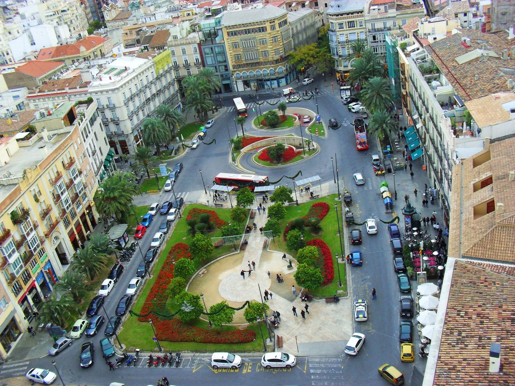 Vista desde la Torre del Micalet (Catedral de Valencia) 