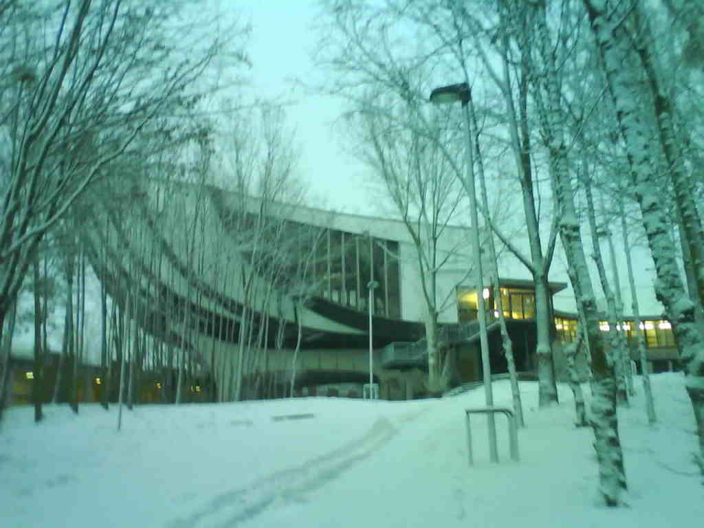 inside the university