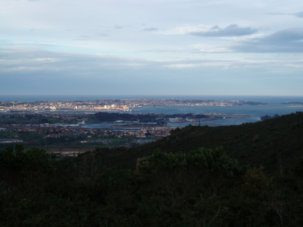Santander desde el parque natural de Cabárceno