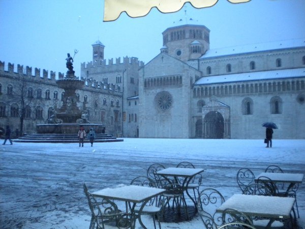 Trento nevado