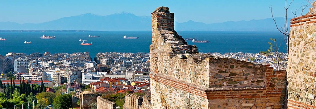 A live panoramic view of Thessaloniki