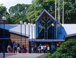 Heriot Watt University main entrance