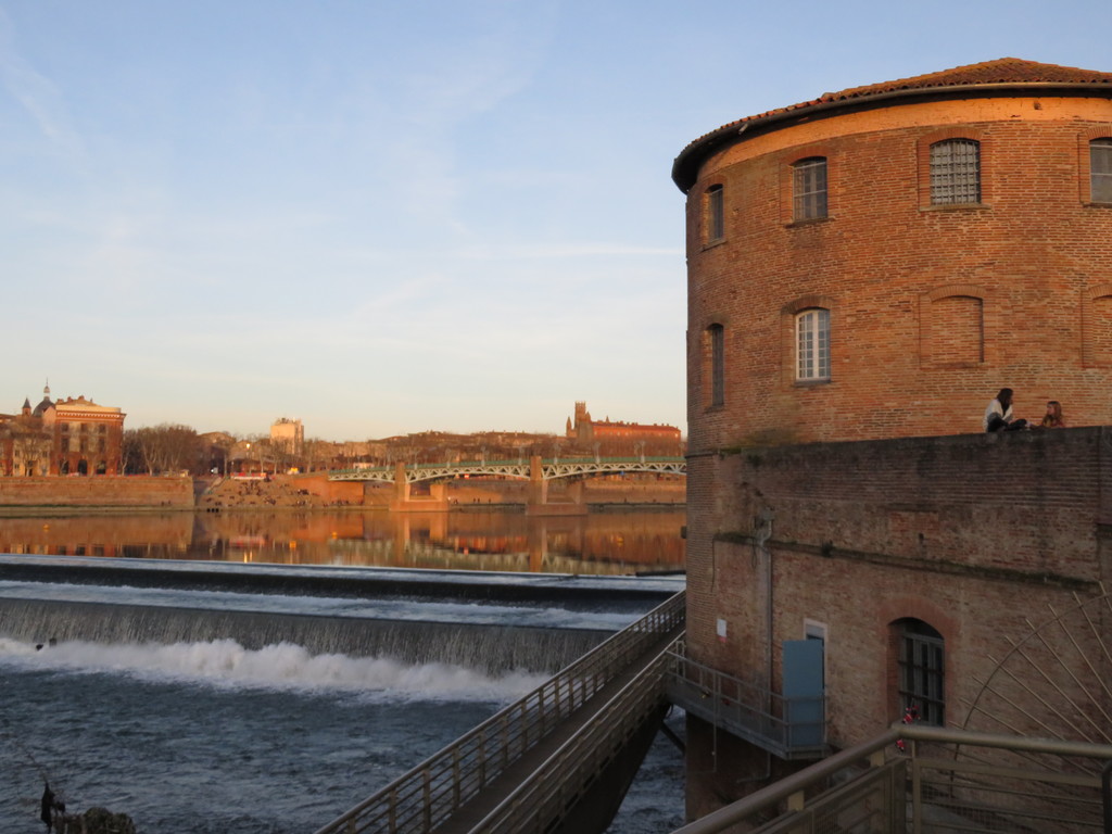 Abendstimmung an der Garonne