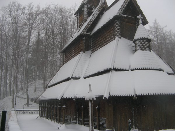 Fantoft snøkirke ;)
