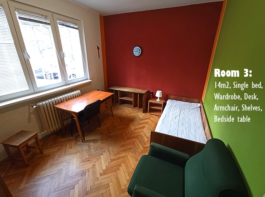 3 Rooms In Shared Flat Available Room For Rent Sofia