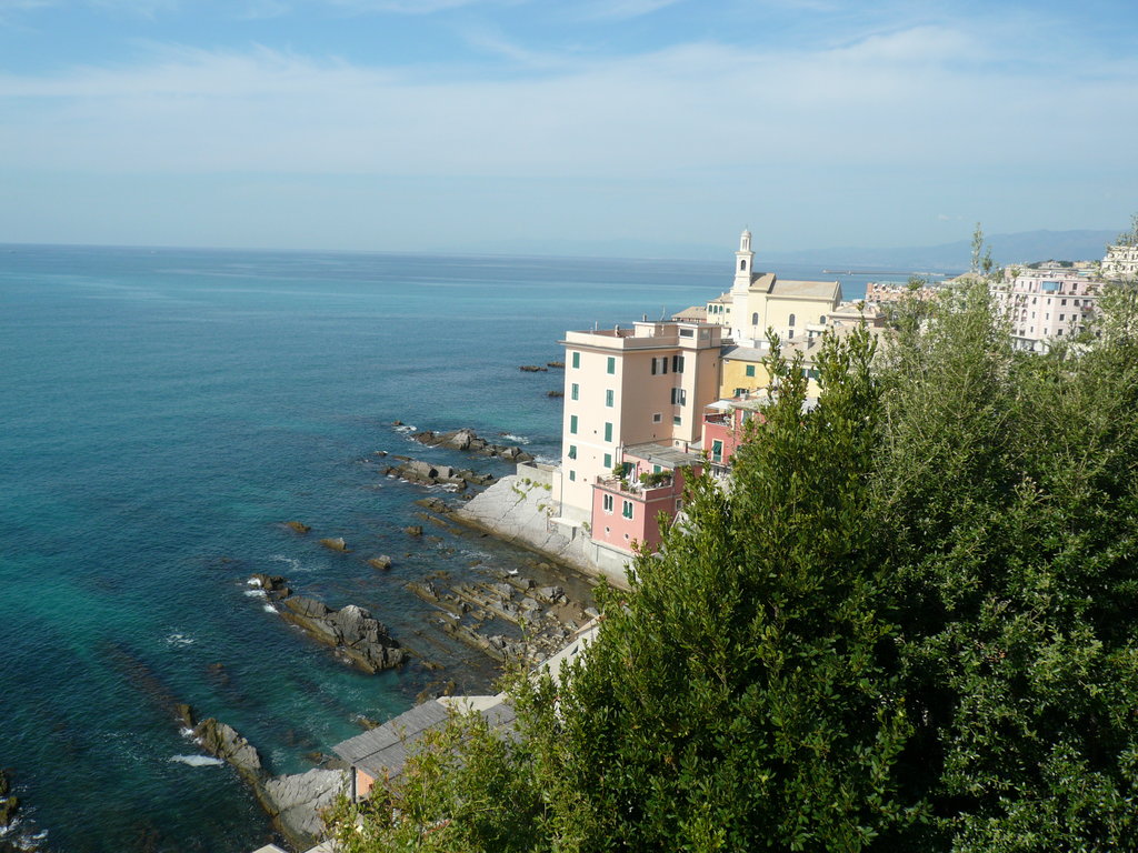 Genova, il mare stupendo di Boccadasse
