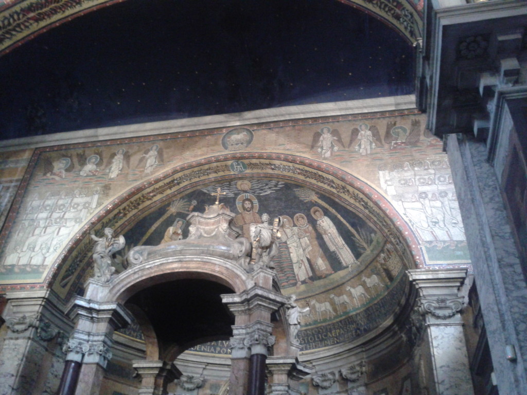 apsidal mosaic of an early christian church