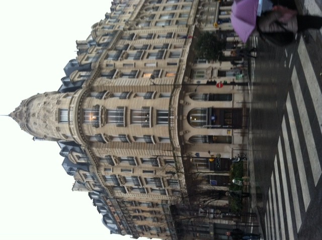 Around the apartment!