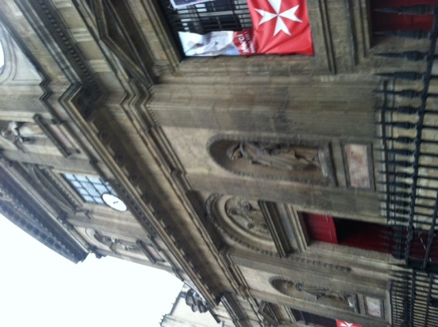 Around the apartment!