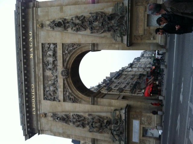 Around the apartment!