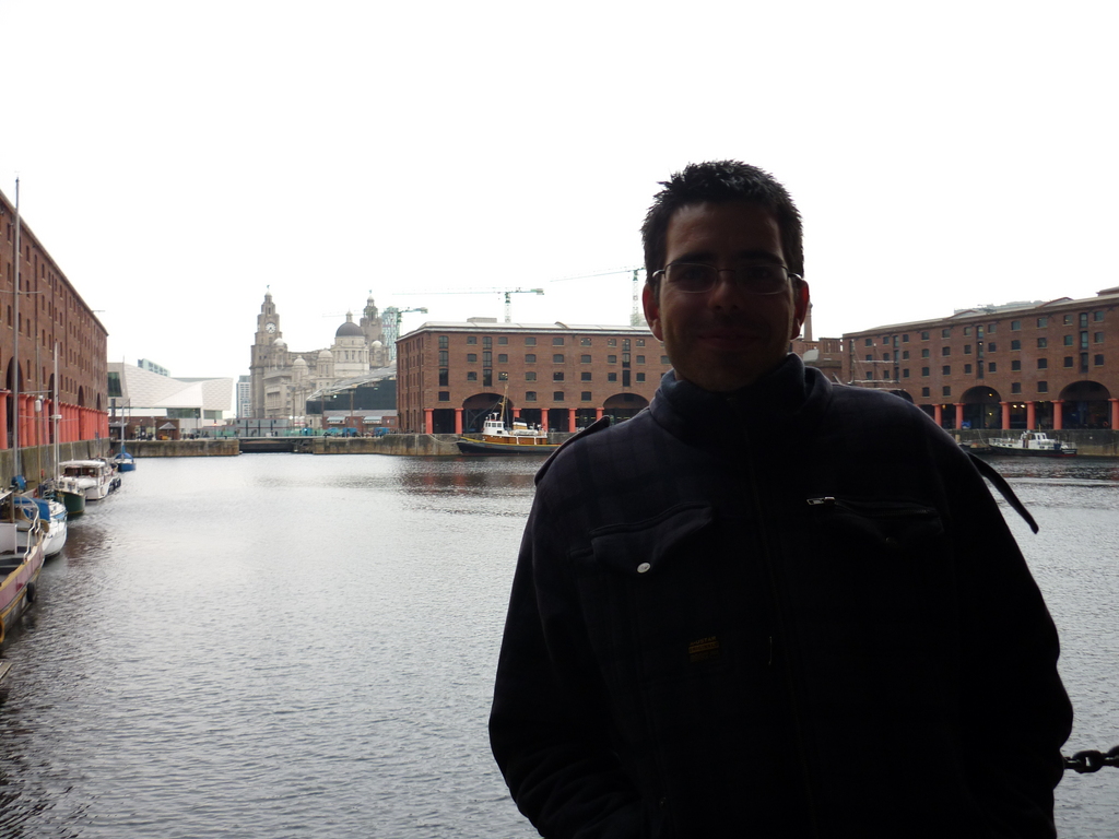 Juanmi at Albert Docks