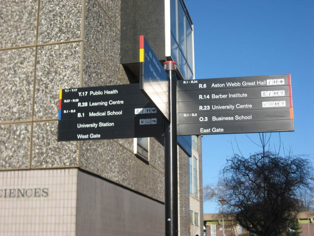 Orientation on the campus