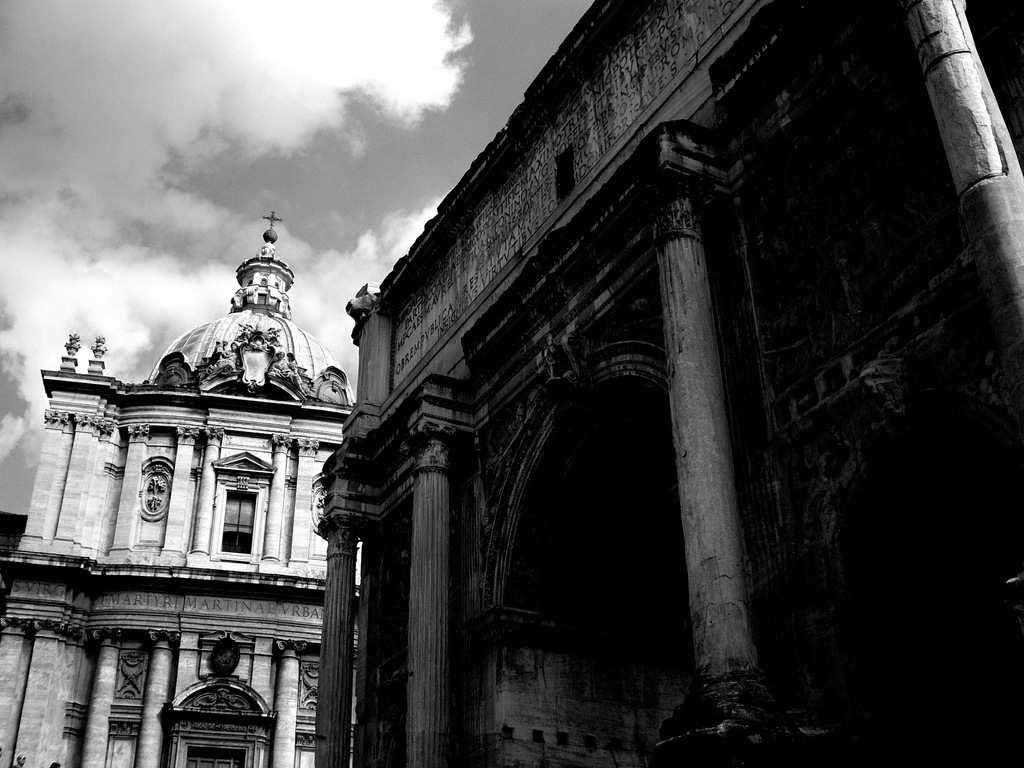 Foro romano - Arco de Septimio Severo