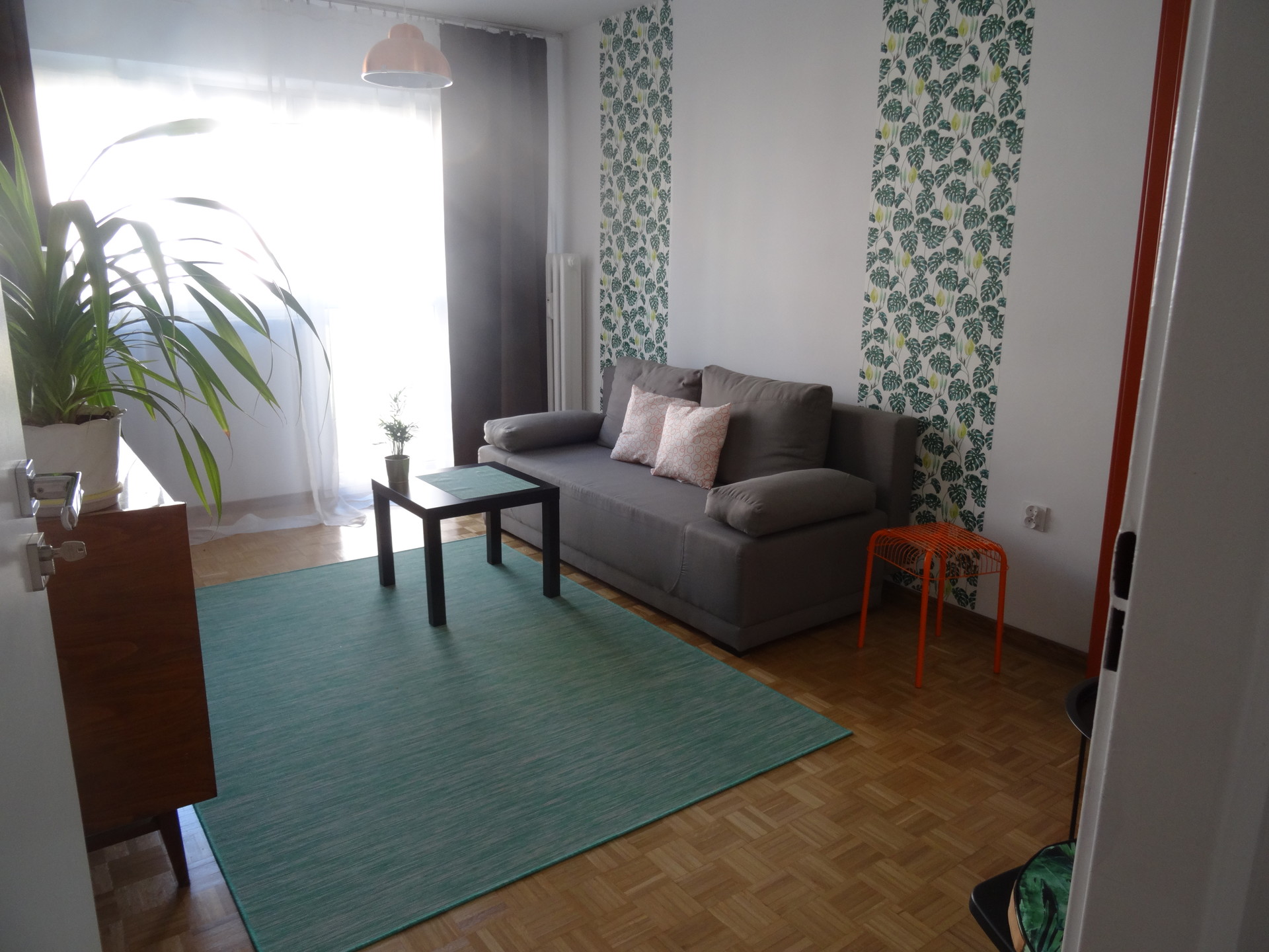 Baeutiful 2room flat in Warsaw, 36 m2, freshly after a complete