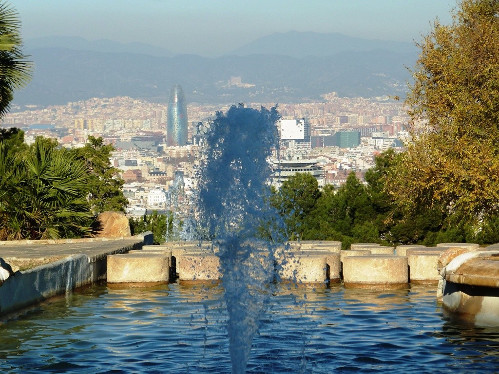 Barcelona from Mirador de L'Alcaide