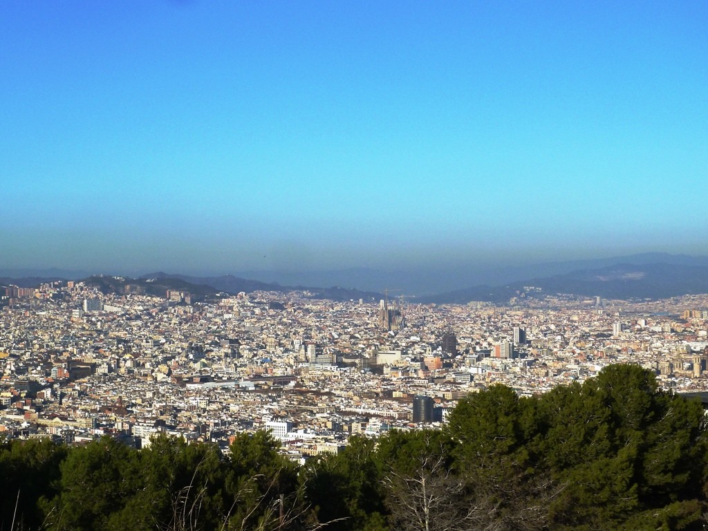 Barcelona from Montjuich