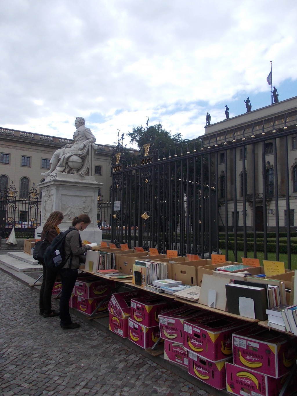 Book market at Humboldt