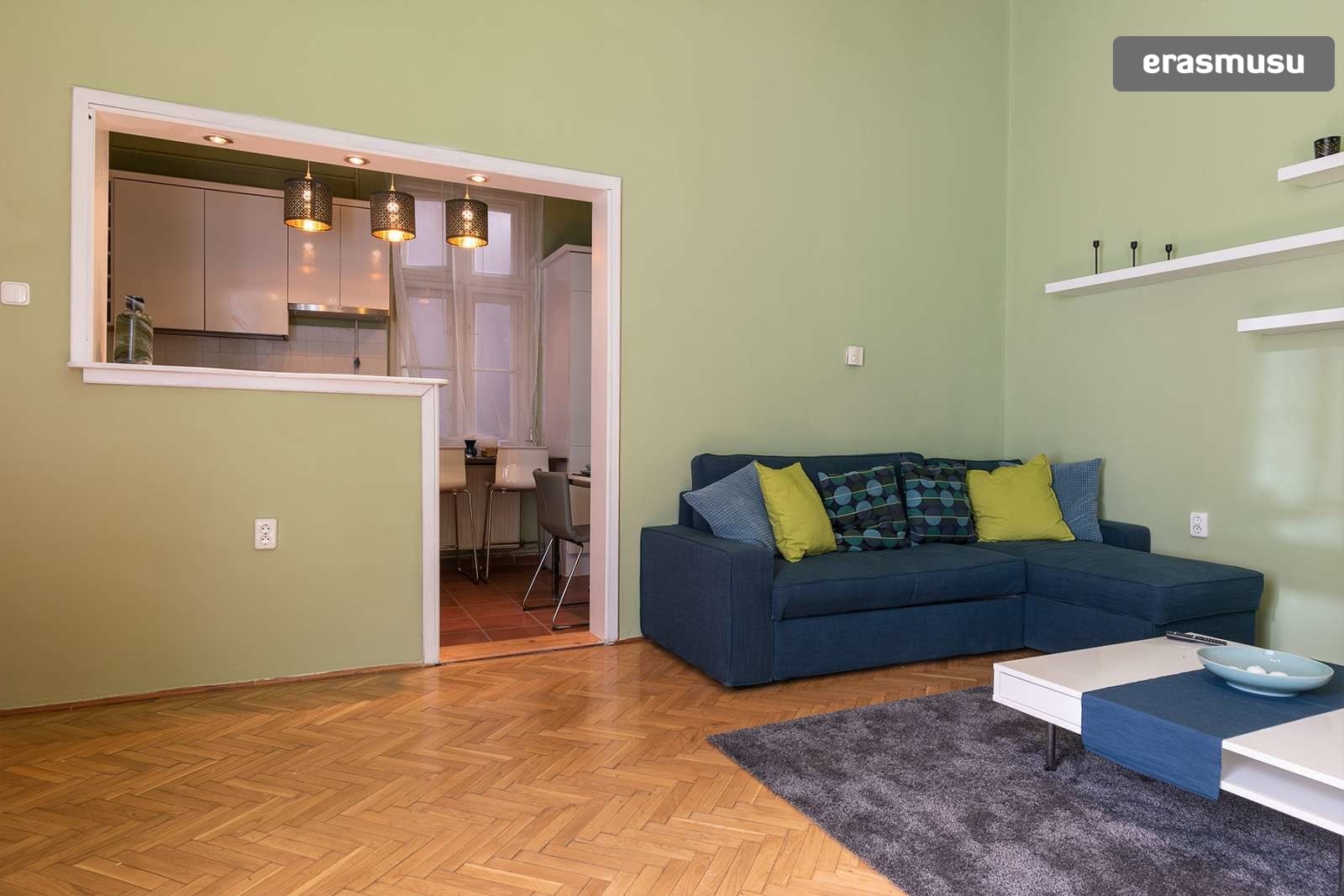 Bright 1 Bedroom Apartment With Loft Level For Rent In Ferencvaros