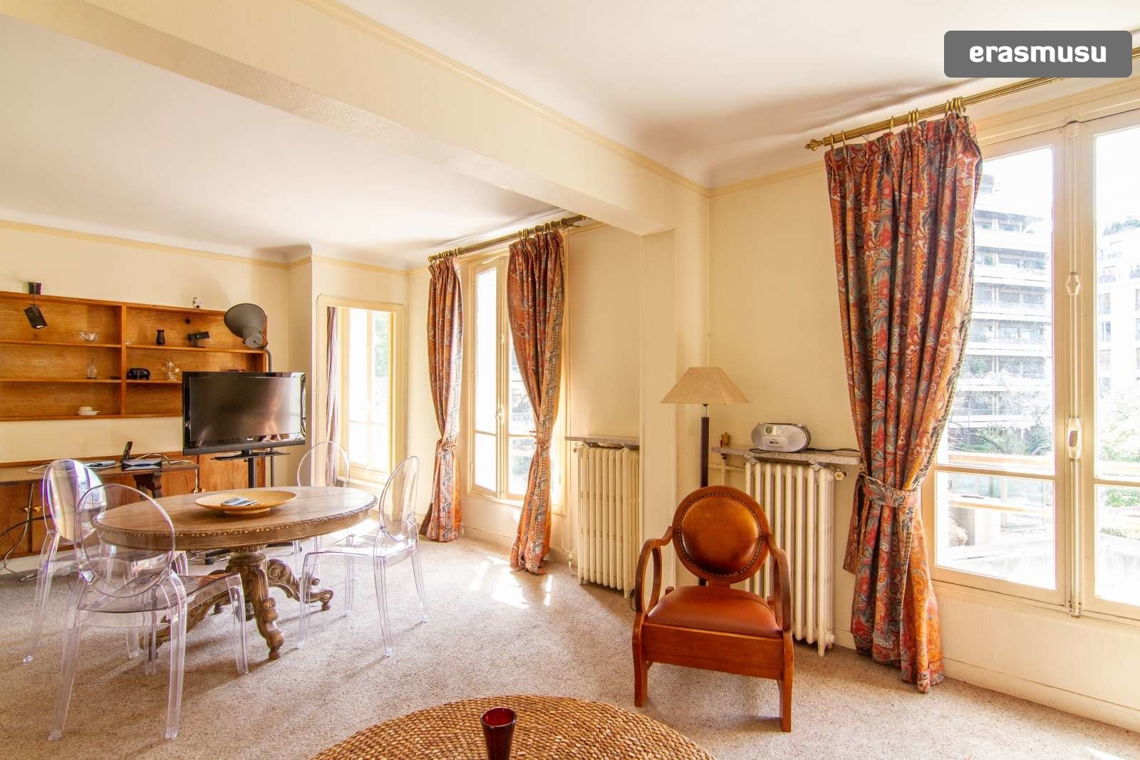 Bright 4 Bedroom Apartment For Rent In The 16th Arr Flat Rent Paris