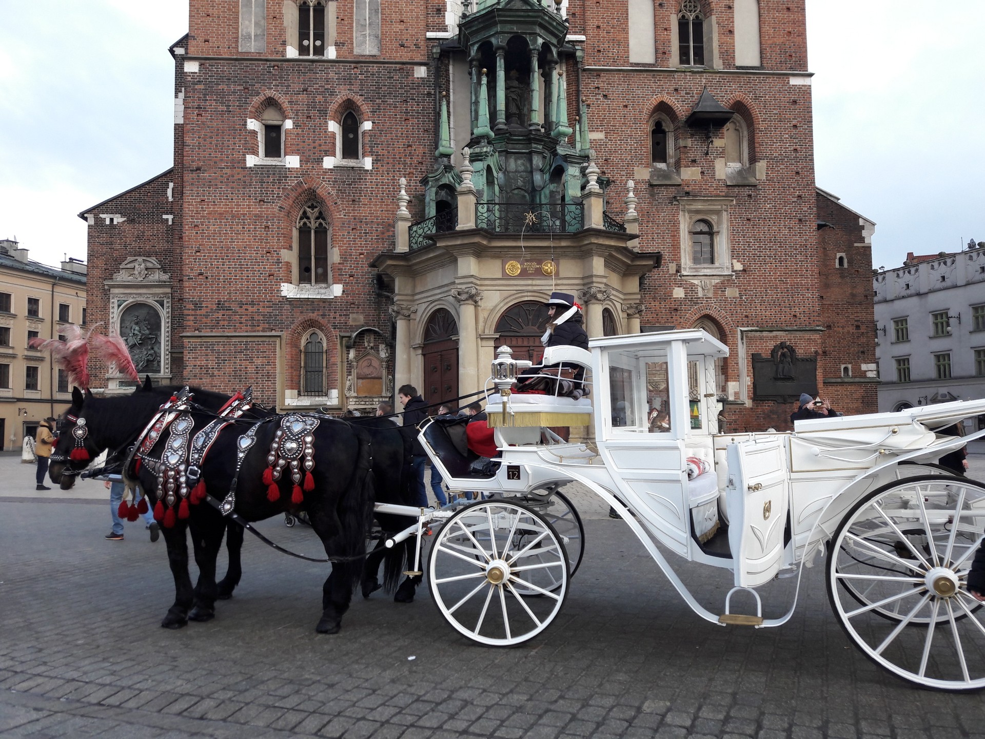 Calèche de la place du marché