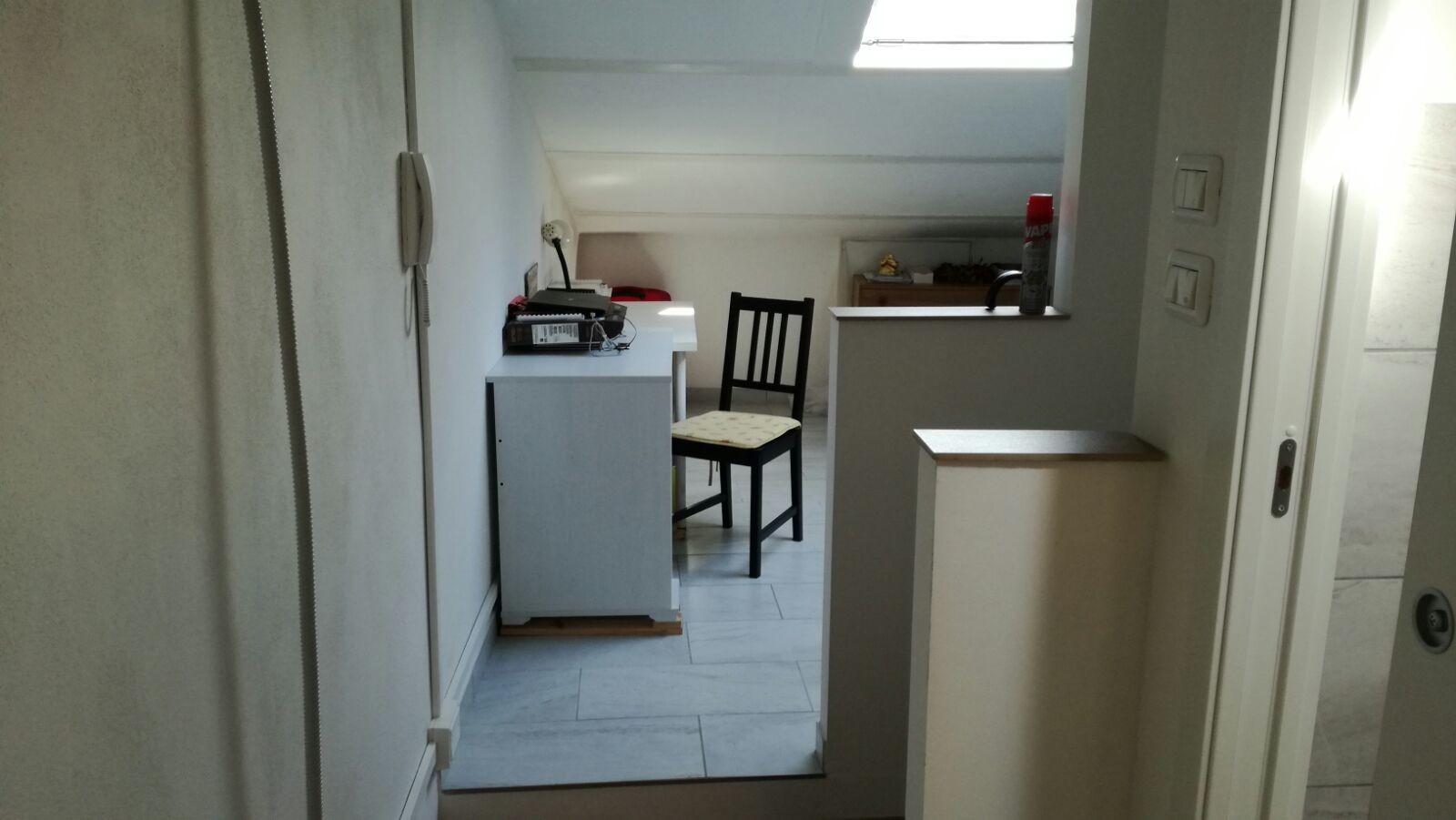 camere con bagno in appartamento di 120 mq con riscaldamento aut
