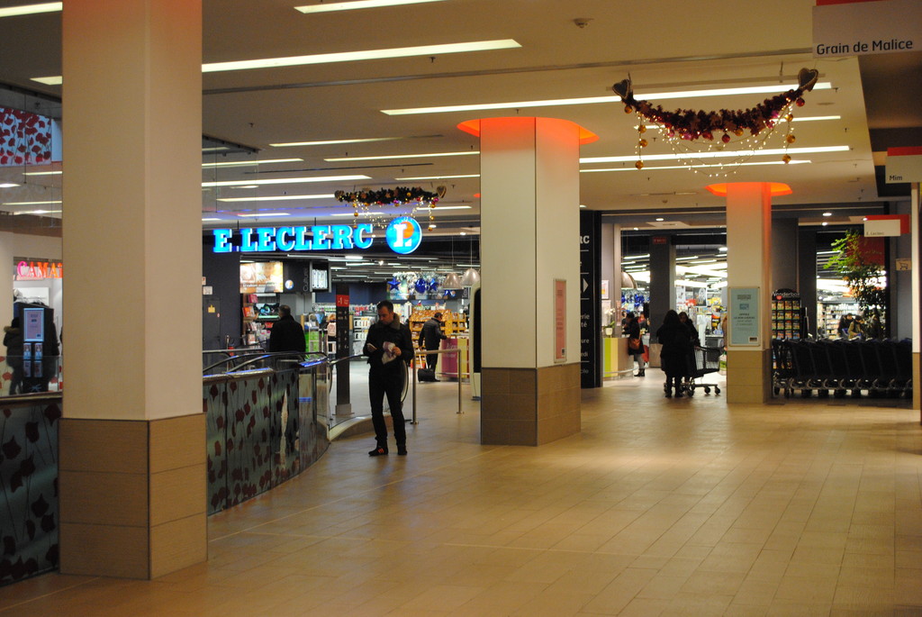 Centro comercial en Estrasburgo